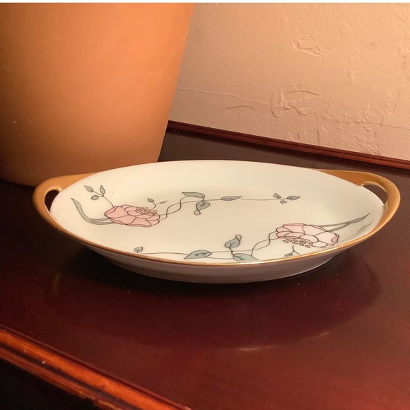 Antique Haviland Limoges Art Deco Tray \ Artist Signed - Picture 2 of 6